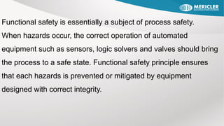 Comprehensive Overview of Functional Safety in Process Industries | PDF
