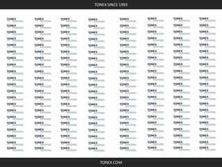 TONEX.COM
TONEX SINCE 1993
 