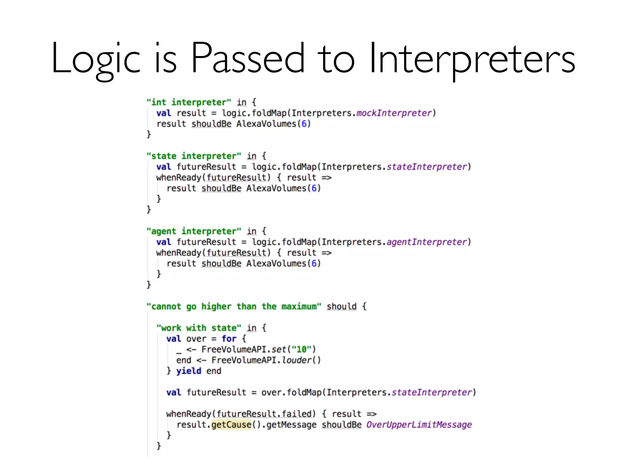Interpreters/Compilers
Dependency Injection done right
 