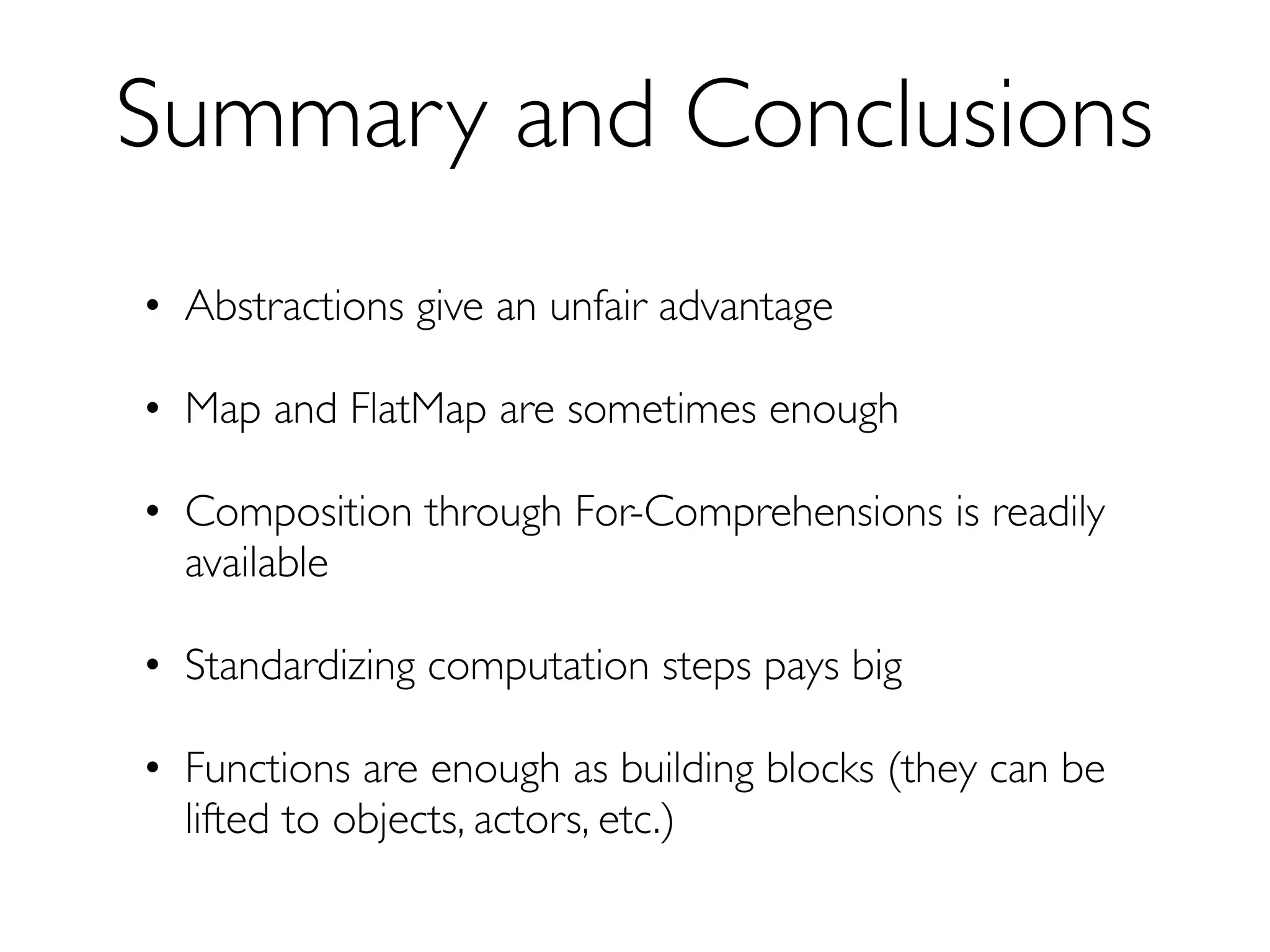 AdvancedTopic: Lifting Functions
Two Instructions Are Enough
 