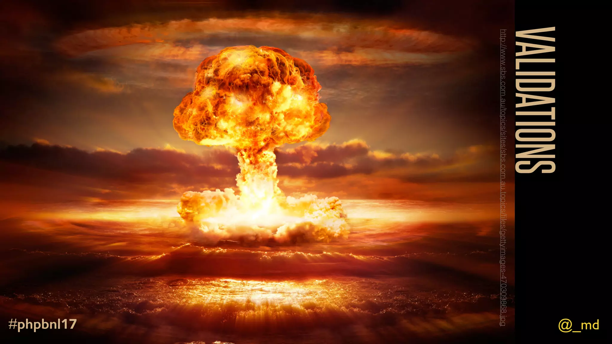 @_md#phpbnl17 abstract class Validation {} class Success extends Validation {} class Failure extends Validation {} 