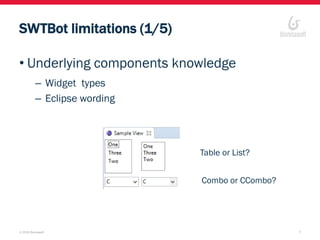 Functional Testing made easy with SWTBot for Developers and Testers | PPT
