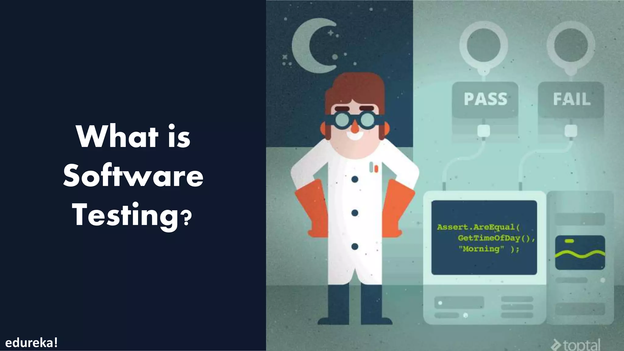 What is
Software
Testing?
edureka!
 