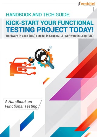 Handbook on Functional Testing; HIL | MIL | SIL Testing