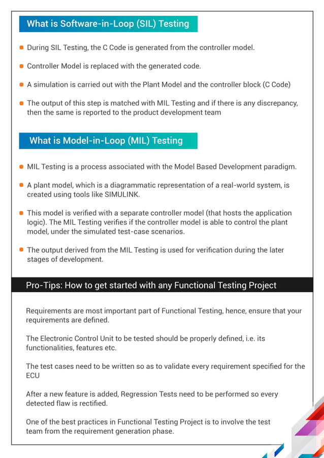Handbook on Functional Testing; HIL MIL SIL Testing PDF