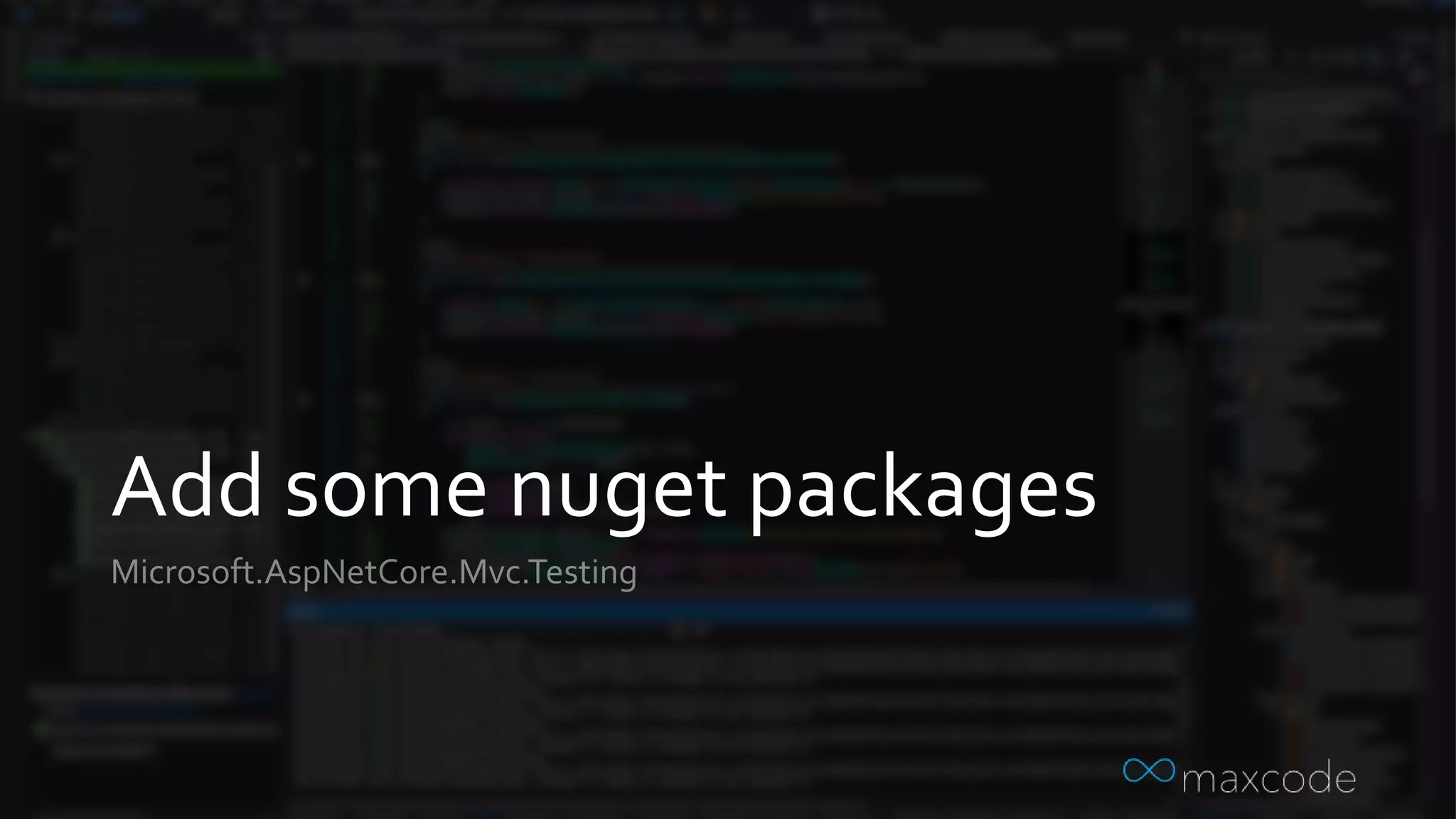 Add some nuget packages
 