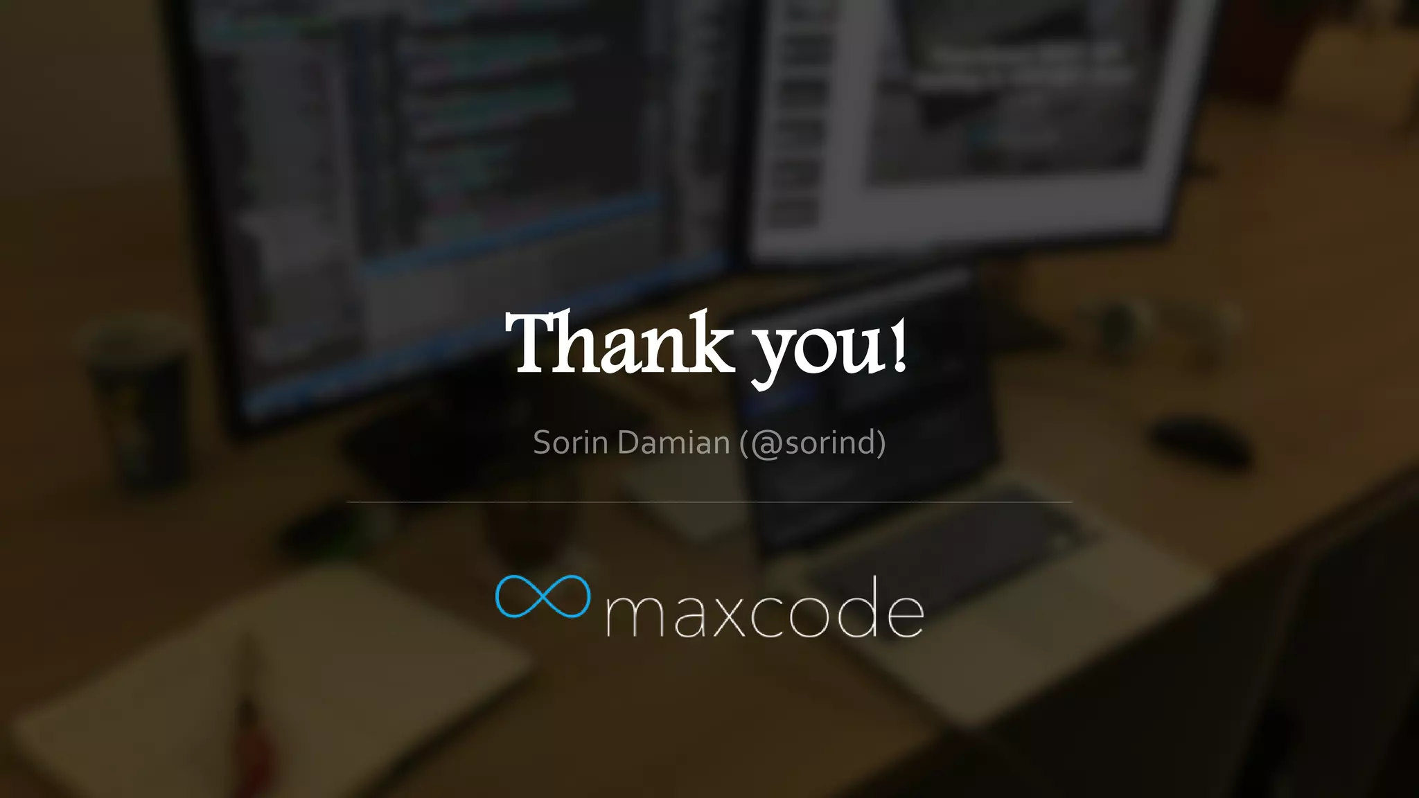 Thank you!
 