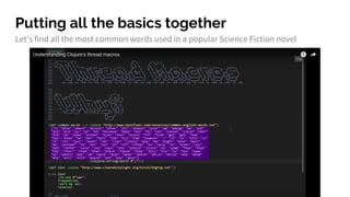 Putting all the basics together
Let's find all the most common words used in a popular Science Fiction novel
 