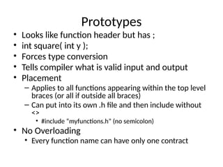 Function and recursion in C and Intro with DSA.pptx