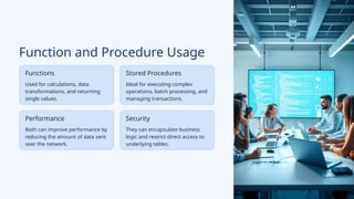 Function and Stored Procedure. Hitesh Prajapati | PPTX