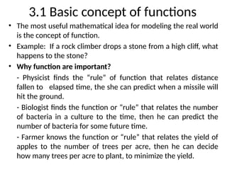 Function Example Science Function and Their Graphs, Operations of Function and Types of ...