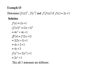 Function and Their Graphs, Operations of Function and Types of ...