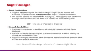 Function App Integration with Dapper ORM | PPTX