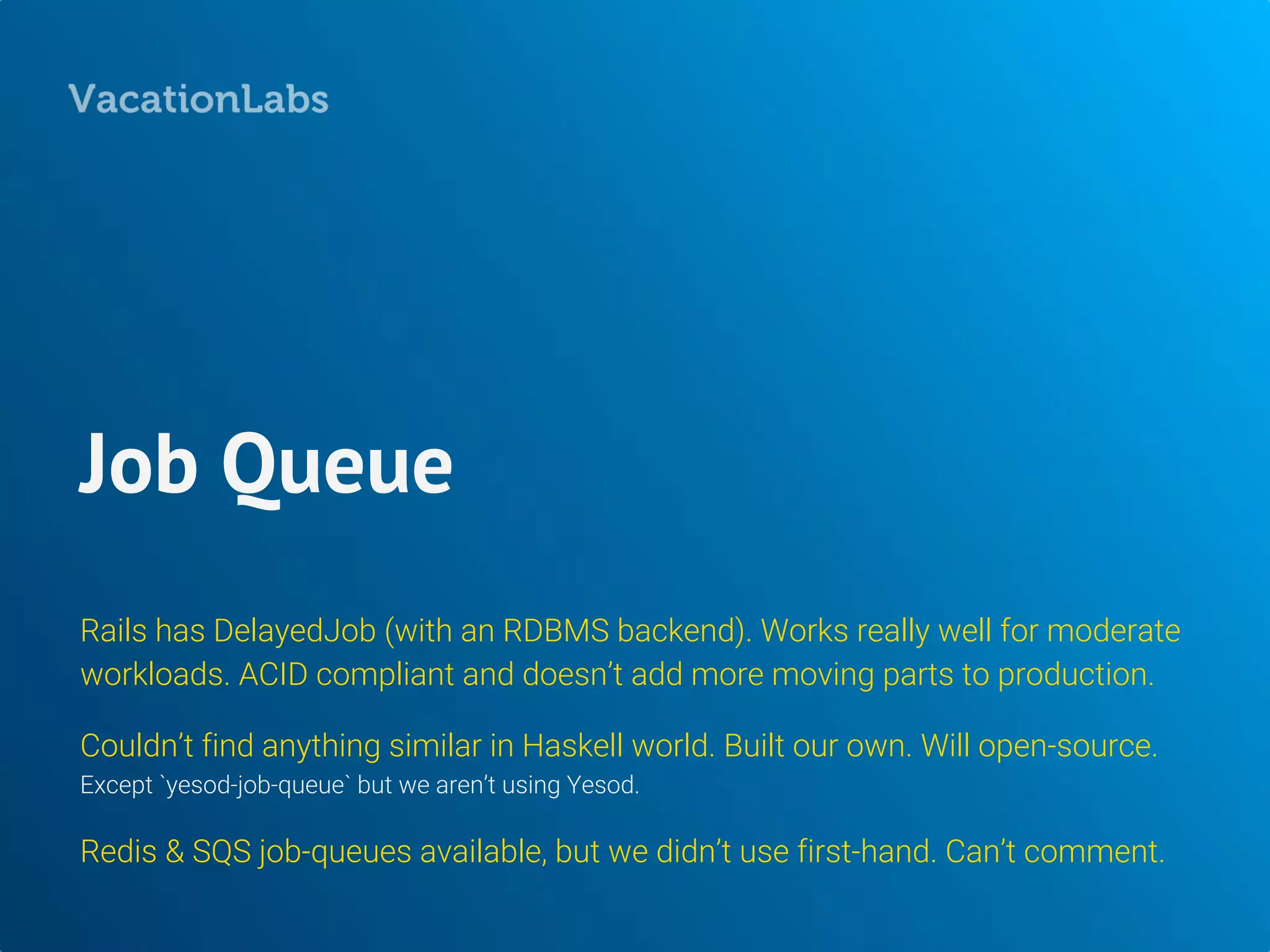 JobAdmin UI built by intern in 4 months (included learning Haskell).
Built using Servant, Lucid, Aeson, Opaleye.
 