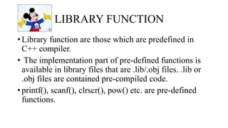 Function different types of funtion | PPT