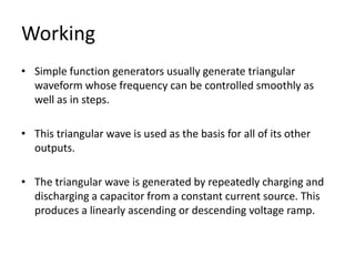 Function generator | PPTX