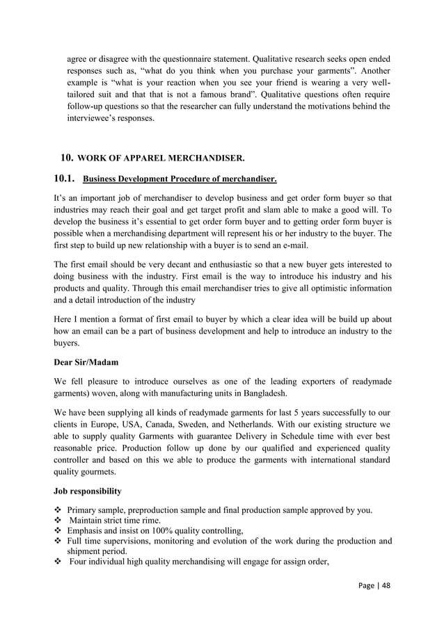 Function & importance of merchandising in apparel industry