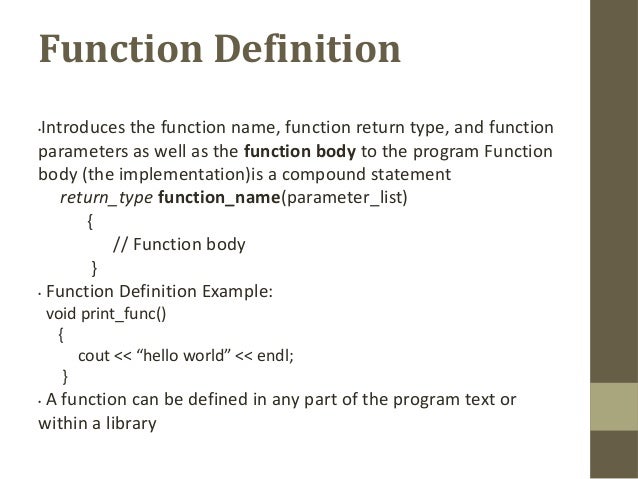number root explain in c Function number root explain in c Function