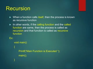 function in c | PPT