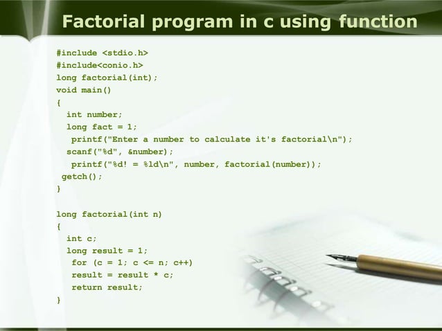 Function in c | PPT