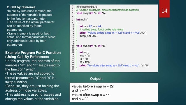 Presentation on Function in C Programming