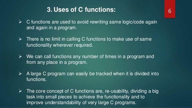 Presentation on Function in C Programming