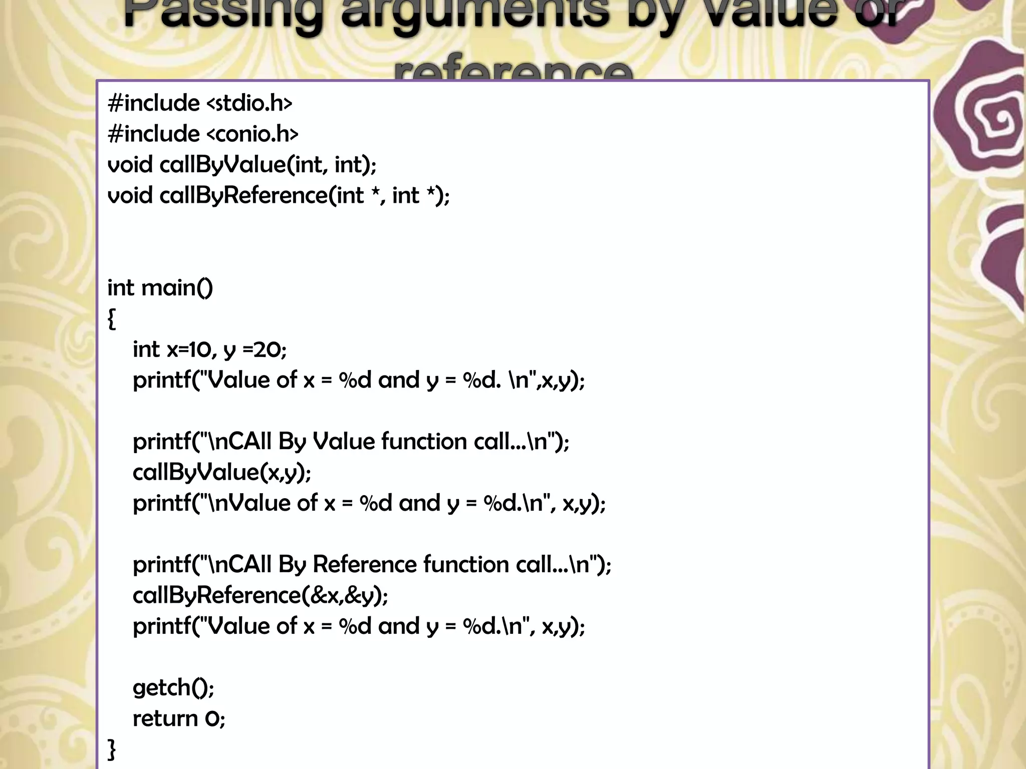 Function in C program | PPT