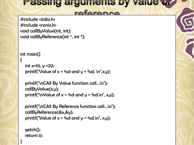 Function in C program | PPTX