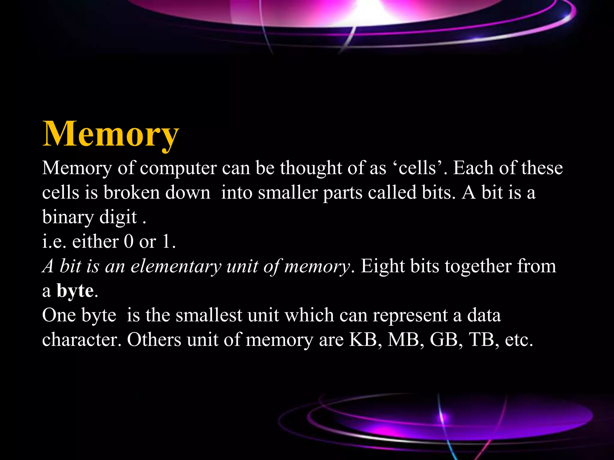 Functioning of computer | PPTX