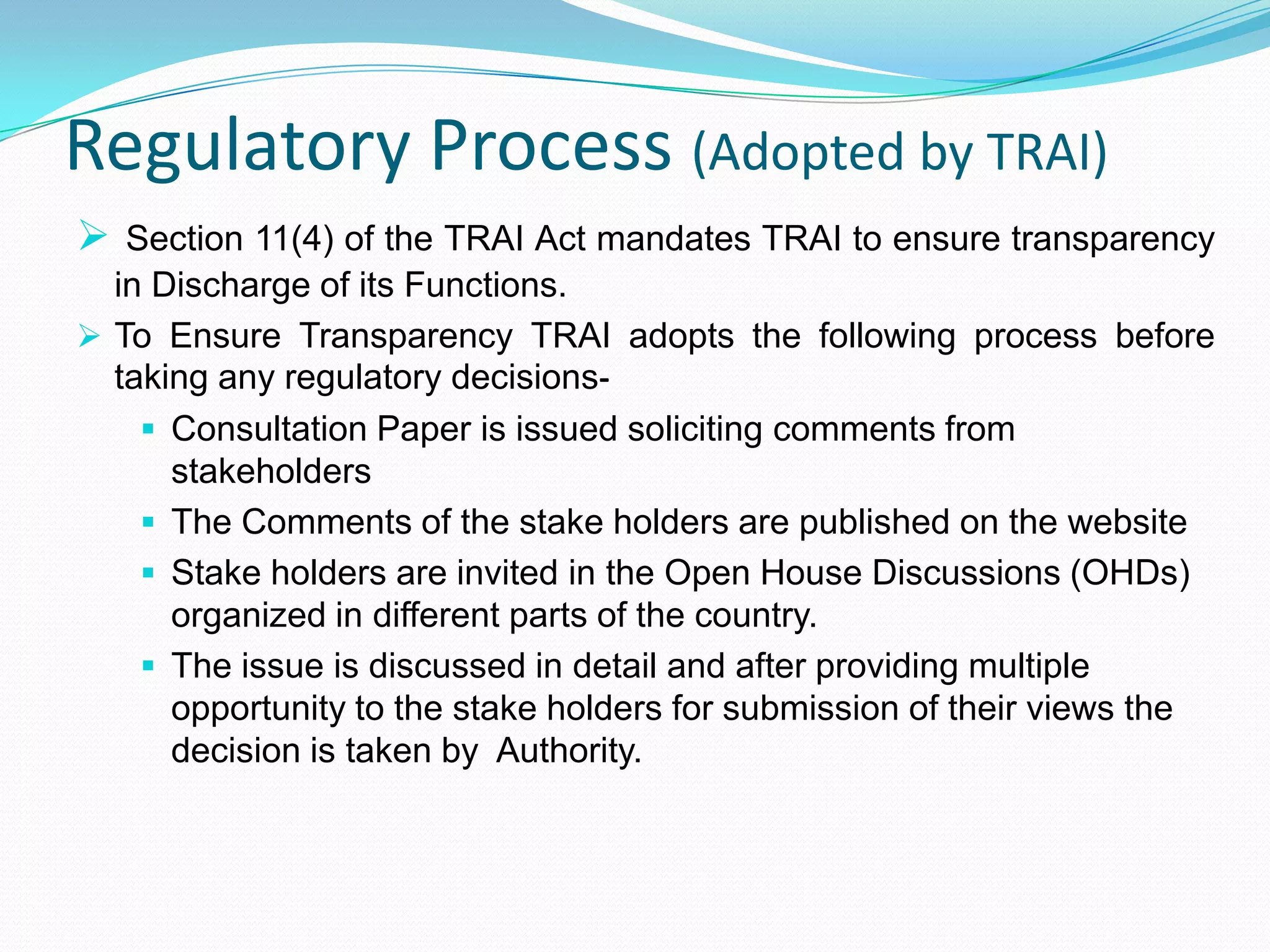 Governance bodiesDoTTRAITDSAT