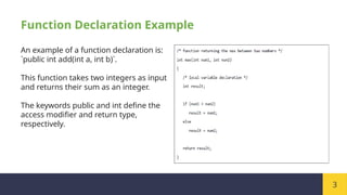 Functions In Java PPT. safi .pptx | Web Development | Internet