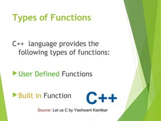 Functions | PPT image.
