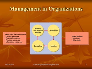 Function of administration | PDF