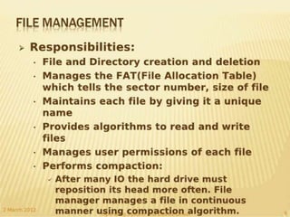 Function of device driver