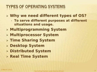 Function of device driver
