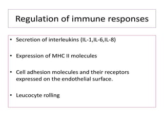 Function of endothelium in health and disease | PPTX