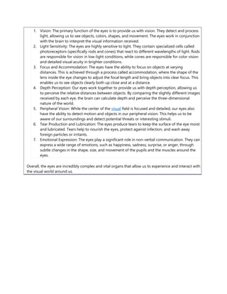 function of eye.docx