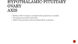 Function of ovarian hormones a report ppt | PPTX