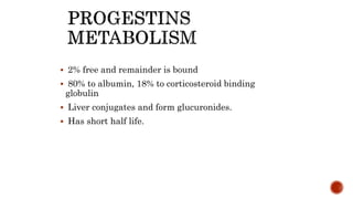 Function of ovarian hormones a report ppt | PPTX