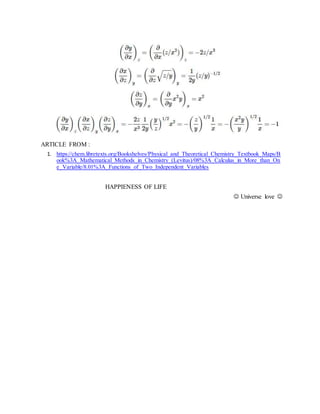 Function of two or more independant variable | DOCX