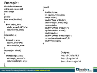 operator overloading in C++ | PPTX | Programming Languages | Computing