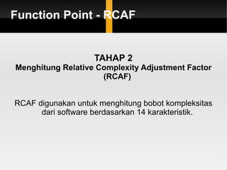 Software Measurement : Function Point | PPT