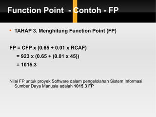 Software Measurement : Function Point | PPT