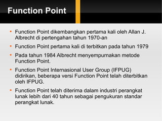 Software Measurement : Function Point | PPT