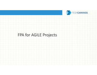FPA for AGILE Projects
 