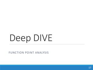 Function Point Analysis | PPTX