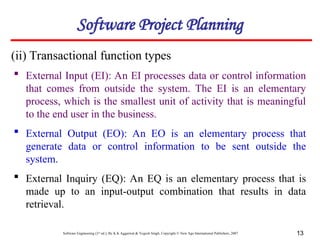 Function Point and COCOMO problems and solutions.ppt
