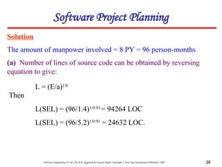 Function Point and COCOMO problems and solutions.ppt