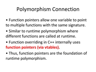 Function_Pointers_C++.pdf in oops c++ btech | PDF