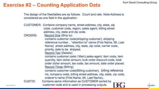 www.luxoft.com
Exercise #2 – Counting Application Data
from David Consulting Group
 